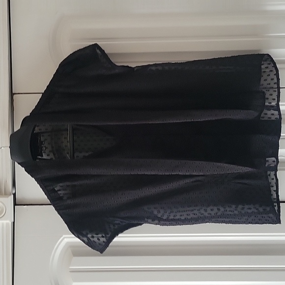 Voodoo vixen XL sheer dotted blouse. UEC - Picture 6 of 7